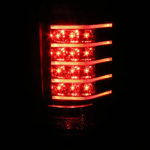 Vista 5 de Spec-D Tuning LT-SIV07JMLED-RS luces traseras LED transparentes, color negro