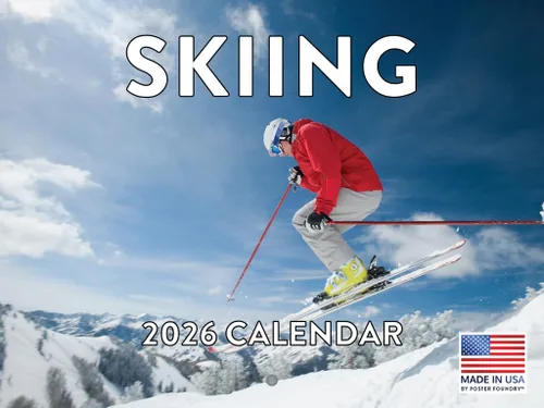 Vista 18 de [Usado] Calendario de deportes de aventura al aire libre, calendario mensual de pared 2026, 12 meses, fabricado en Estados Unidos