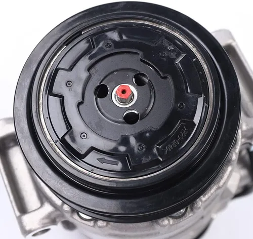 Vista 3 de Compresor de aire acondicionado con embrague, compresor de CA y embrague de A/C, refrigeración del motor de control de clima y A/C con embrague CO