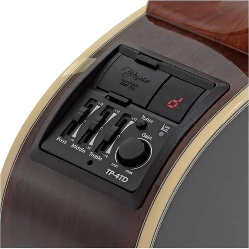 Vista 3 de Takamine GD51CE-BSB Dreadnought Cutaway Guitarra Acústica-Eléctrica, Sunburst