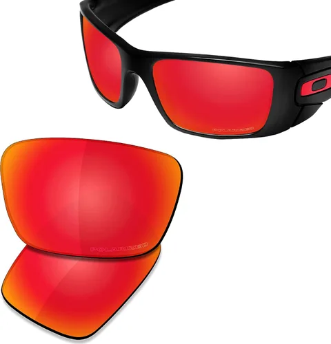 Vista 2 de SAUCER Lentes de repuesto prémium para gafas de sol Oakley Fuel Cell OO9096
