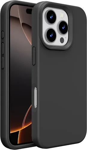 Vista 83 de Funda de silicona prémium para iPhone SE/8/7, con forro de microfibra suave antiarañazos, a prueba de golpes, color negro, iPhone SE/8/7