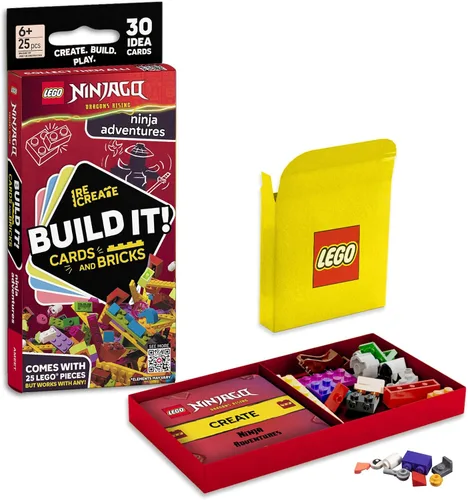 Vista 9 de Lego Recreate - Tarjetas de actividades - Animales Juego de construcción creativa con más de 30 tarjetas de actividades y 25 elementos Lego A