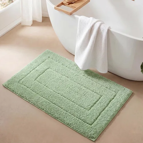 Vista 16 de GRANNY SAYS Alfombra de baño azul bebé de 16 x 24 pulgadas, alfombrilla