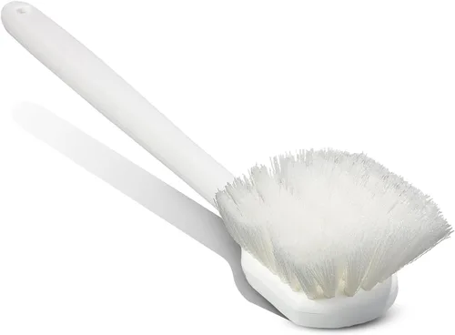Vista 2 de CFS 36620L00 Flo-Pac Cepillo de limpieza con mango de plástico, cerdas de nailon, 20 pulgadas de largo, borde de cerdas de 2 pulgadas, blanco, 1