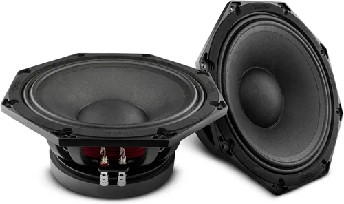 Vista 4 de DS18 10OCT500-8 PRO - Altavoz octágono de rango medio de 10 pulgadas, 1000 vatios máx. 500 vatios RMS 8 ohmios, audio de calidad premium