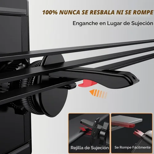 Vista 4 de OATSBASF Soporte de teléfono para coche con clip de ventilación para Z Fold