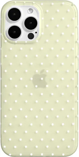 Vista 64 de inewateri Funda compatible con iPhone 11 con bonito diseño estético de lunares a la moda, fundas simples para TPU suave, funda de protección Negro
