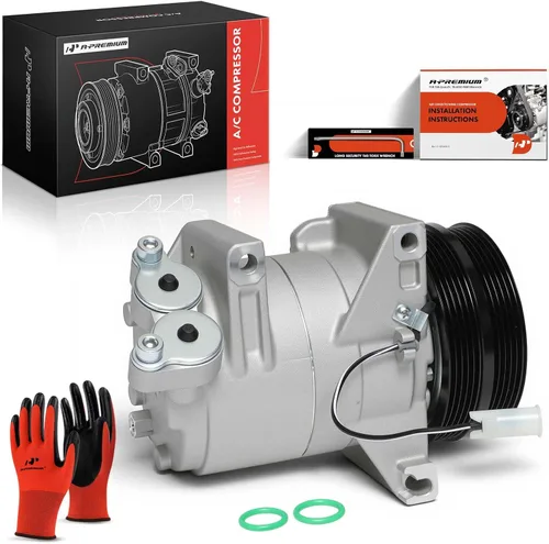Vista 10 de A-Premium Compresor de aire acondicionado de CA con embrague compatible con Volvo C70 2004/2006-2013, C30 2008-2013, S40/V50 2005-2011, V70