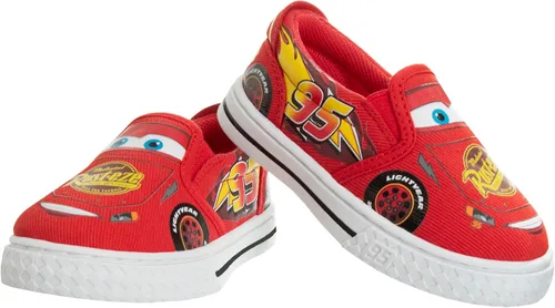 Vista 2 de Josmo Favorite Kids Characters Low top Slip-on Casual Fashion Tennis Boys Canvas Sneakers (ToddlerLittle Kid) (Size 5-12)