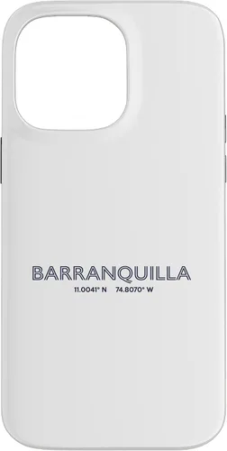 Vista 21 de Colombia City Coordinates - Barranquilla Case for iPhone 16