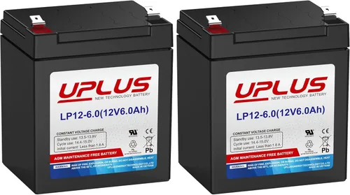 Vista 17 de UPLUS LP12-4.0 12V 4AH batería recargable de la alarma del SLA AGM - terminales F1