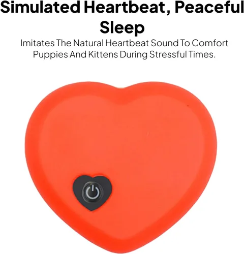 Vista 9 de Heartbeat - Simulador de latido de corazón de repuesto fácil de usar para juguetes de peluche para perros
