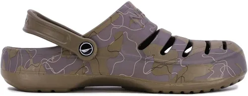 Vista 2 de Nautica Zuecos para hombre, sandalias deportivas deportivas, sin cordones con correa trasera ajustable, (zapatos de aguapantuflas peludas) River Edge