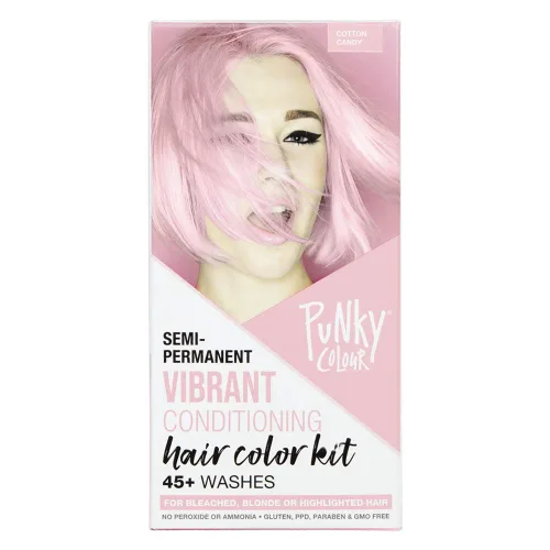 Vista 10 de Punky Colour Box Kit Cherry on Top - Tinte semipermanente para el cabello, vegano, sin crueldad, dura hasta 35 lavados