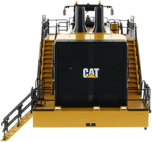 Vista 4 de Diecast Masters Cargador de ruedas Caterpillar 994K Escala 1:50 - Versión Rock Bucket en Amarillo Core Classics Series Cat Trucks & Construction
