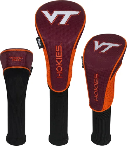 Vista 50 de Collegiate juego de tres protectores de palos de golf