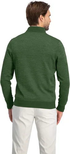 Vista 2 de Three Sixty Six Suéteres Dry Fit para hombre, chaqueta de golf de forro polar con cremallera de un cuarto, ajuste a medida