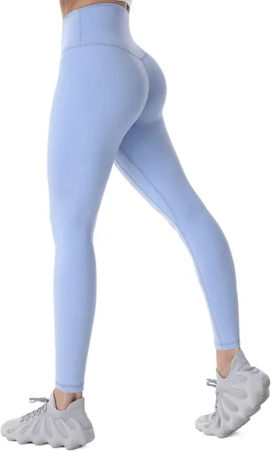 Vista 15 de Sunzel - Leggings de entrenamiento para mujer con cintura alta y control de abdomen Negro