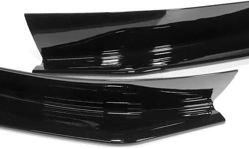 Vista 4 de Kit de 3 labio de parachoques delantero compatible con Mazda RX8 RX-8 2004-2008, alerón de protección divisor estilo MS, difusor de aire y barbilla