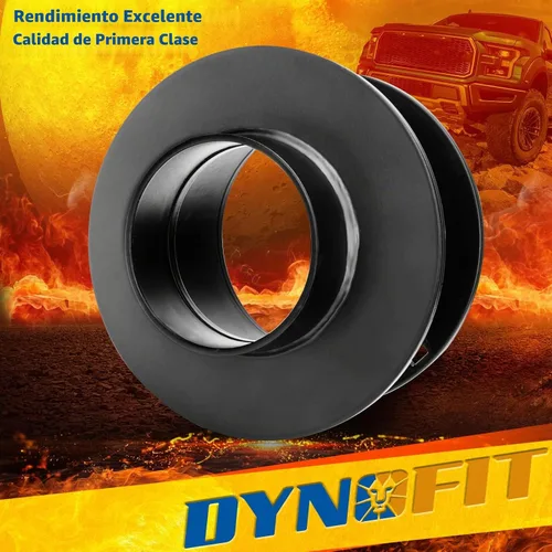 Vista 2 de Dynofit Kits de elevación de nivelación de 2 pulgadas para 4WD Dodge Ram 2500/3500 (1994-2013), suspensión delantera Kit de nivel de 2 pulgadas
