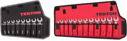 Vista 11 de TEKTON wrn01066 Stubby llave combinada establecer con tienda y Go Keeper, 5/16 – 3/4 de pulgada, 8