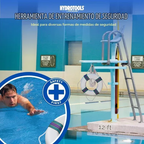 Vista 3 de Swimline Espuma con forma de anilla Boya para alberca Anillo de tiro