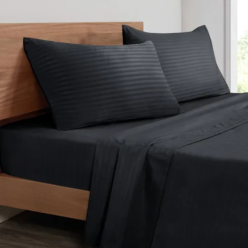 Vista 24 de Mejoroom Juego de sábanas tamaño individual – Sábanas individuales de Hotel Collection – Sábanas y fundas de almohada con sábana bajera de bolsillo