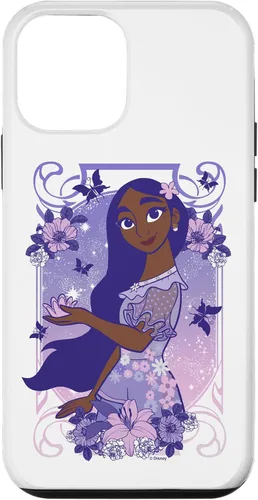 Vista 16 de Funda para iPhone 16 Disney Encanto Isabella Dreamy Floral Retrato