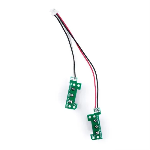 Vista 3 de HUYUN Botón del interruptor del ratón Micro interruptor de reemplazo de placa circular para ratón Logit G304 G305 Gaming (con interruptor D2FC-7-H)