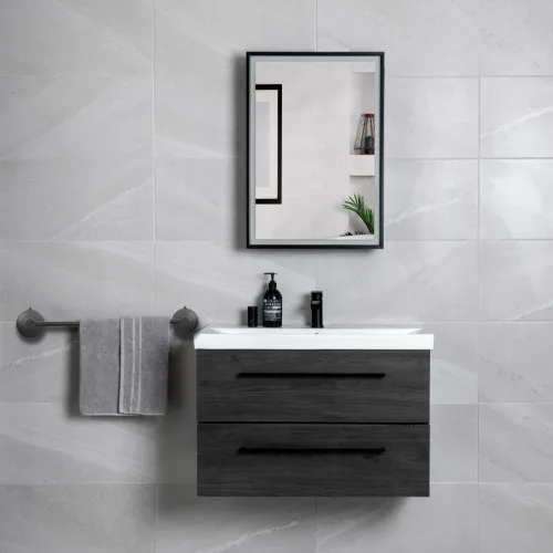 Vista 2 de DGYB Barra de Toalla con Ventosa para Baño 17 Pulgadas Soporte de Toalla Negro Mate Toallero de Acero Inoxidable Premium para Cocina Montado