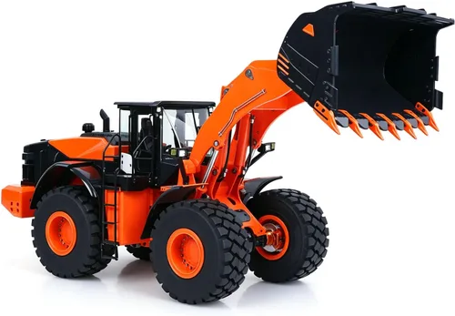 Vista 9 de Toucan RC Hobby Modelos de vehículos de construcción del cargador hidráulico ZW370 de JDM 198 1/14 RC