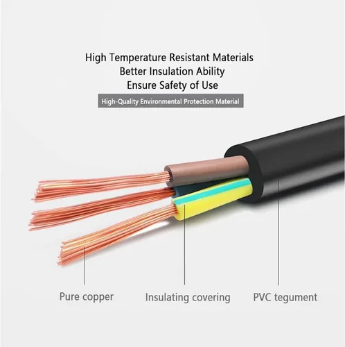 Vista 2 de Digipartspower Cable de alimentación de CA de 6 pies para cafetera eléctrica Hamilton Beach modelo 40614 y 40616