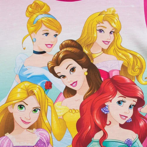 Vista 3 de Disney Camisón de princesa Camisones de princesa para niñas Rapunzel Cenicienta y Sirenita Pijama Multicolor 5