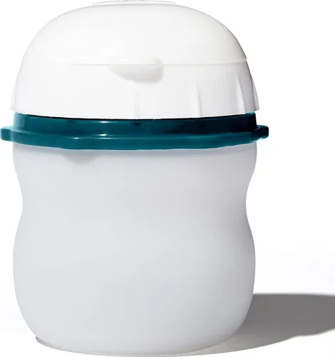 Vista 28 de OXO Good Grips Prep and Go - Recipiente dividido para 2 tazas, color azul océano