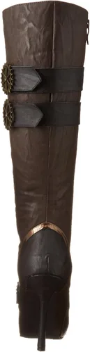 Vista 3 de Ellie Shoes Botas Quinley 420 para mujer, Multi Color, talla única