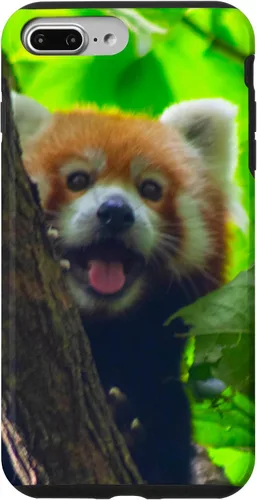 Vista 12 de Cute Funny Red Panda Smiling Tree Animal Nature Lover Gift Case for iPhone 17