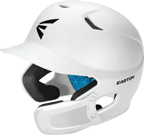 Vista 8 de Easton Z5 2.0 Baseball Batting Helmet Reversible Jaw Guard Included Carbón