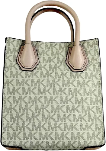 Vista 2 de Michael Kors Mercer - Bolso bandolera de cuero granulado extra pequeño