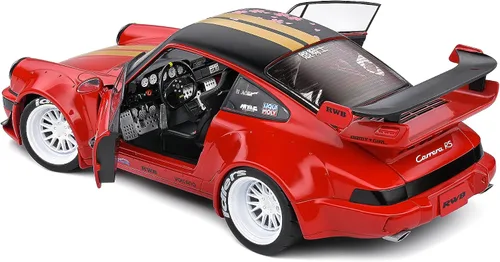 Vista 8 de Motor city classics Solido Escala 118 RWB - RED Sakura -2021