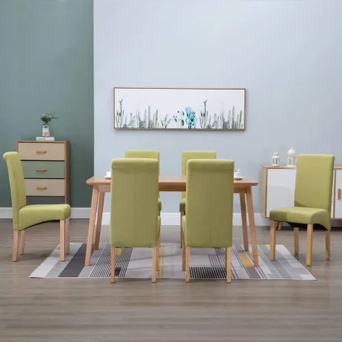 Vista 24 de Dining Chairs 2 Pcs Black Fabric,Living Room Dining Chairs,Counter Dining Chairs Suitable for Daily Dining Or Special Events Such As Meetings