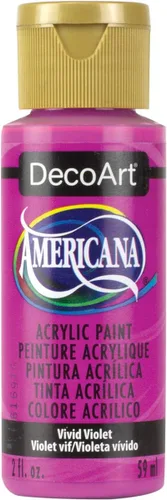 Vista 6 de DecoArt Americana Pintura acrílica, 2 onzas, ciruela negra