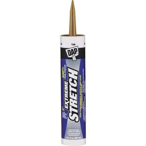 Vista 8 de DAP Extreme Stretch 7079818717 - Sellador elastomérico de uretano de alta calidad, almendra, 10.1 onzas