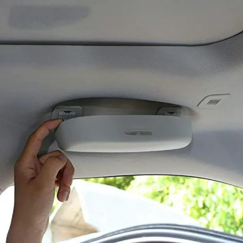 Vista 4 de Funda para gafas de sol de coche, caja de almacenamiento interior, para Volvo Xc40 Xc60 S60