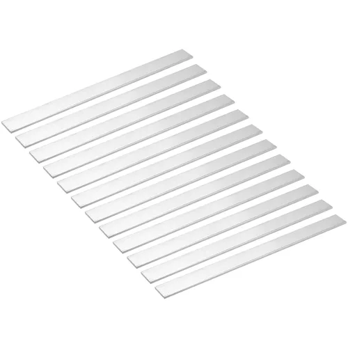 Vista 39 de uxcell Barra plana cuadrada de aluminio, 1-1/2" de espesor 1-1/2" de ancho 12" de longitud Barra cuadrada de aluminio 6061, placa plana de aluminio