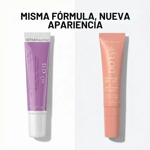 Vista 4 de DERMAdoctor Crema de ojos con cafeína para ojeras e hinchazón, SPF 30, 0.5 onzas