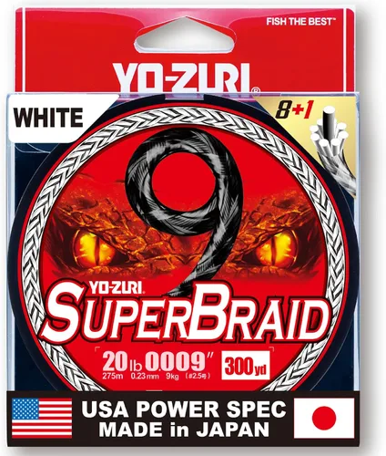 Vista 11 de YO-Zuri SUPERBRAID 9 - Línea de pesca trenzada flotante