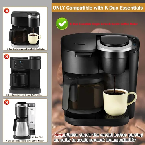 Vista 4 de Cesta de café de repuesto para cafetera K-Duo Essentials Gen 1 (5000) de una sola porción y jarra