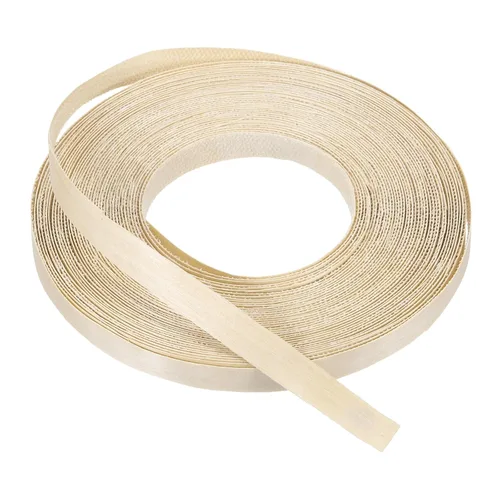 Vista 46 de PATIKIL Bandas de borde de abedul, cinta de chapa de madera de 1-1/2 pulgadas x 25 pies, bandas de borde de madera contrachapada flexible prepegadas