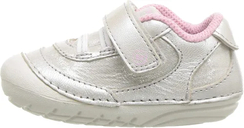 Vista 9 de Stride Rite Soft Motion - Tenis casuales Jazzy para bebés y niñas pequeñas Oro Rosa
